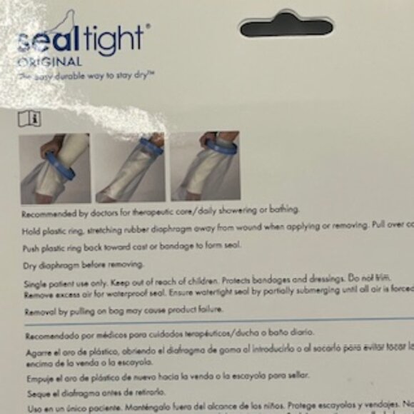 New Seal-tight Original Arm Cast And Bandage Protector For Adult Arm - Picture 5 of 6